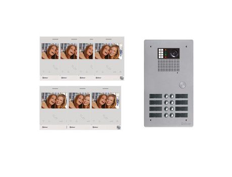 Kit vídeo colectivo BUS 2 hilos G2P 7 llamadas - GKVG2P/207 GOLMAR
