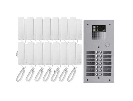 Kit audio colectivo BUS 2 hilos G2P 14 llamadas - GKAG2P/214 GOLMAR