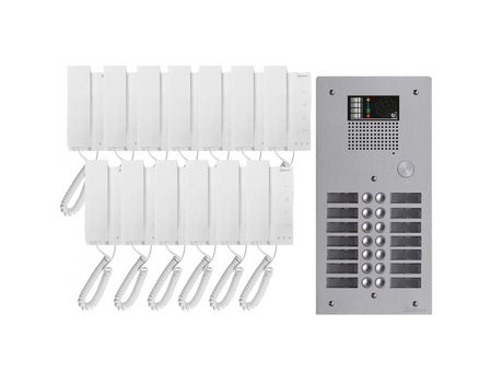 Kit audio colectivo BUS 2 hilos G2P 13 llamadas - GKAG2P/213 GOLMAR