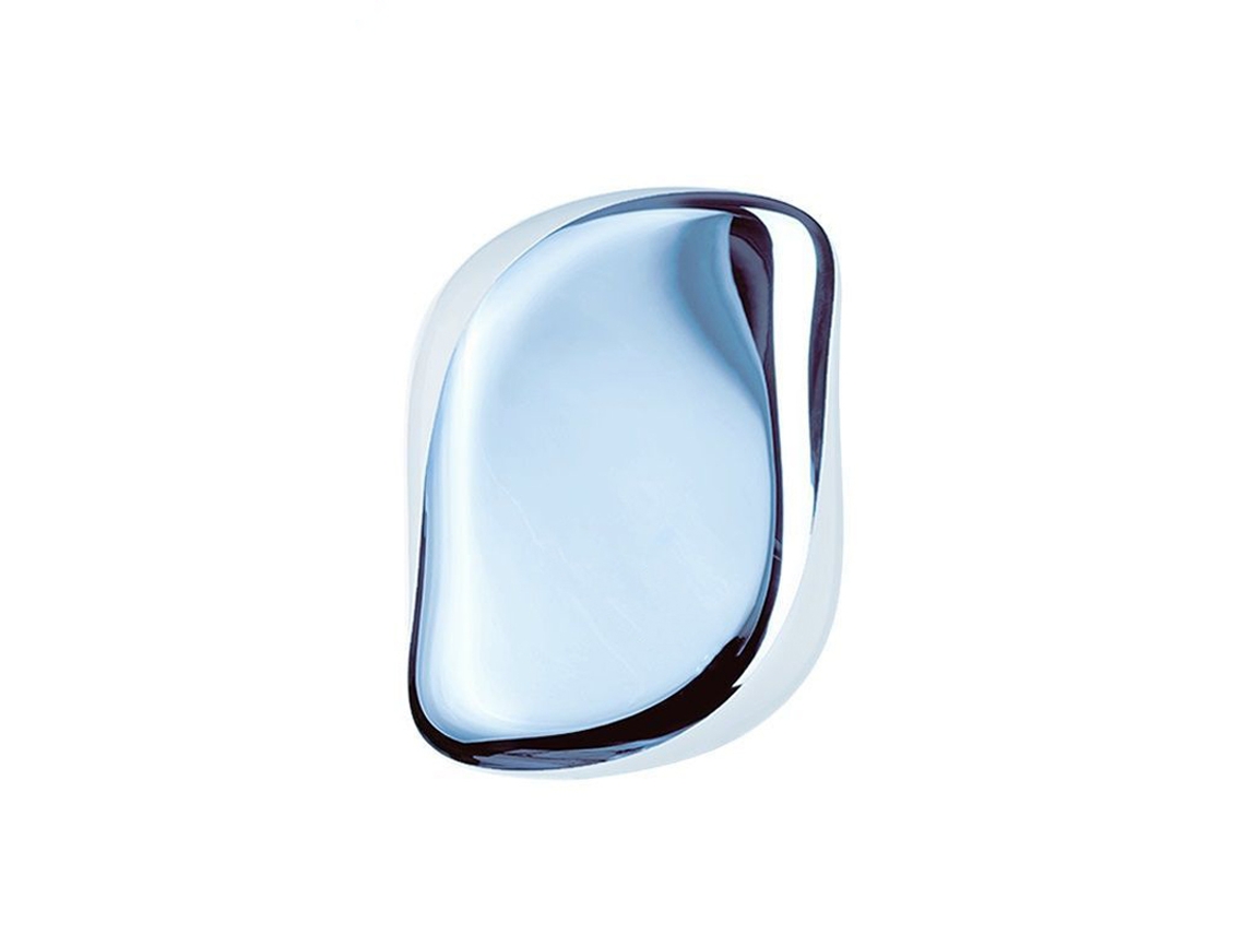 Pente Compacto Para Cabelo Estilista Portátil De Alta Elasticidade Para Desembaraçar Cabelo Loira Azul Safira
