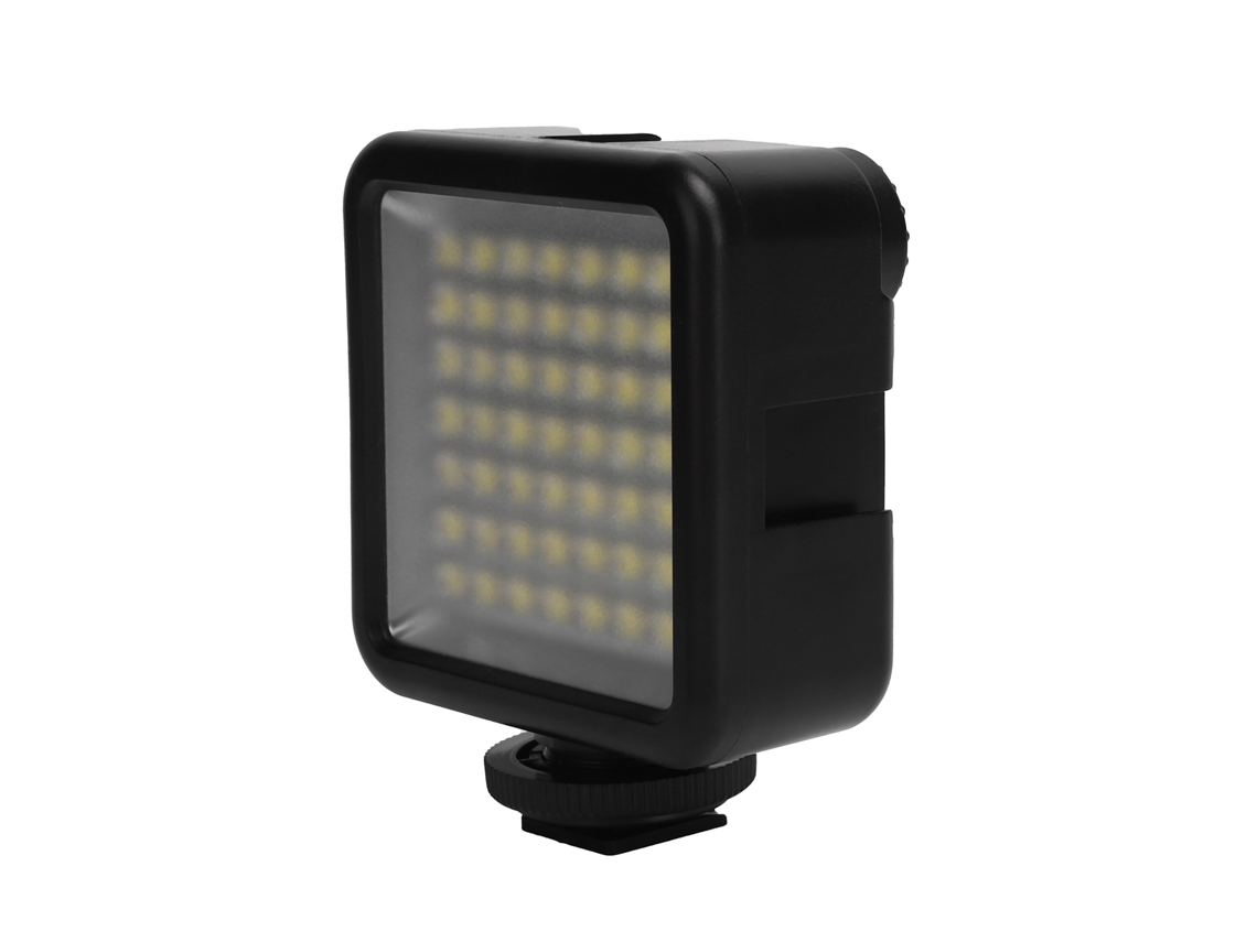 Luz De Relleno Led Portátil W49 6000k 5.5w Regulable Para Grupos De Cámaras Deportivas