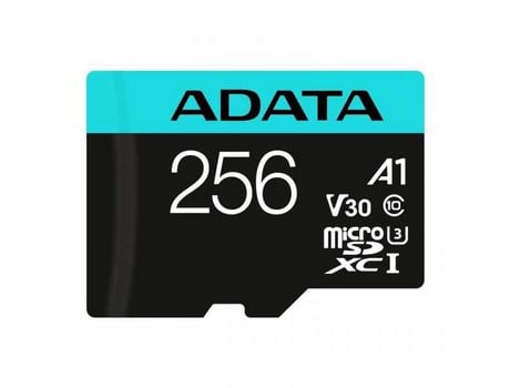 Tarjeta de Memoria ADATA MicroSDXC/SDHC UHS-I U3 256 GB con Adaptador
