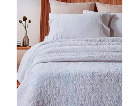 Colcha de Cama ONÍRICA Blanco (220 x 260 cm)
