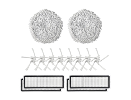 Para xiaomi dreame w10 / w10 pro filtro hepa mop pano escova lateral