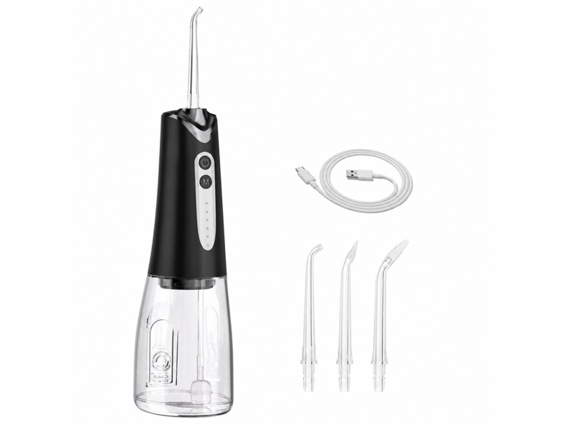 Equipo Limpieza Interdental Compacto, Presión Configurable, Apto Para Brackets Y Personas Con Encías Delicadas.