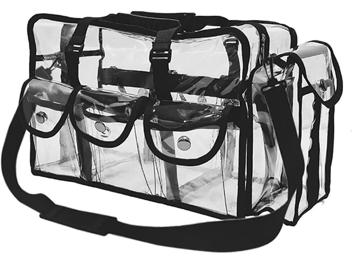 Neceser De Maquillaje De Pvc Para Mujer, Bolso De Playa, Organizador De Cosméticos, Gran Capacidad.
