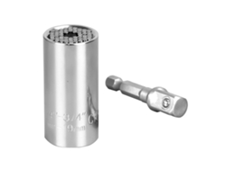 Adaptador De Vaso Para Destornillador Con Varilla De Extensión De 7-19 Mm, Kit De Accesorios Para Destornilladores De 3/8 De Pulgada En Acero Cromo Vanadio.