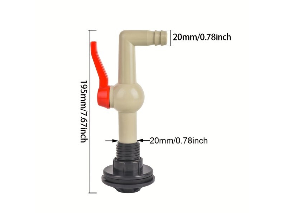 Juego de grifo para barril de lluvia con adaptador Pickifypunnyb Slo Slowmoose