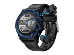 Reloj inteligente deportivo LC18 de 1,53 pulgadas con Bluetooth 5.0, resistente al agua IP67 y auriculares Ly Ebike