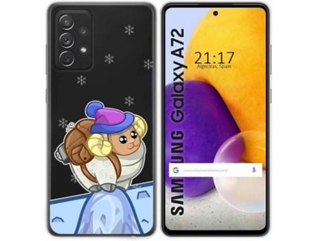 Carcasa Samsung Galaxy A72 TUMUNDOSMARTPHONE Cabra Multicolor