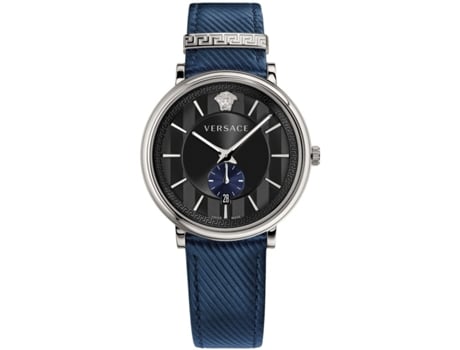 Reloj VERSACE Hombre (Piel Genuína - Azul)