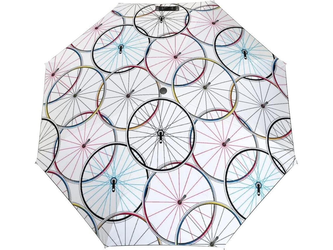 Paraguas De Viaje Portátil Para Hombre Diseño Estampado