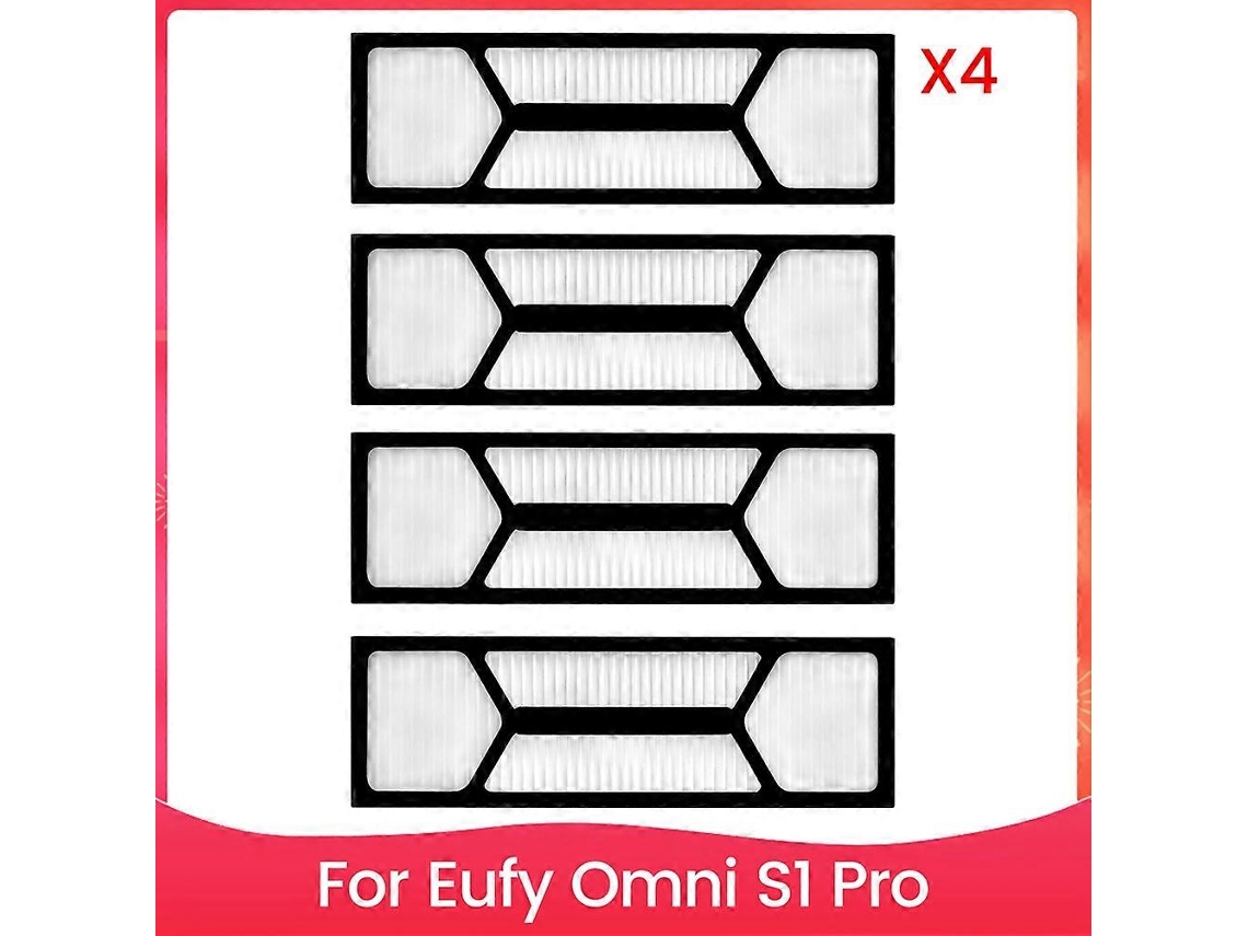 4 Pack High Performance Filters For Omni S1 Pro Vacuum Filters