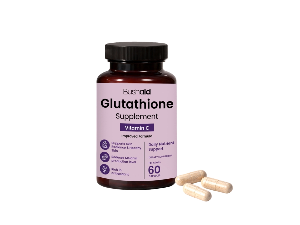 Suplemento de glutatión Bushaid para apoyo nutricional