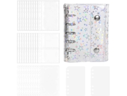 Álbum Organizador De Pegatinas Recargable | Libreta Transparente Para Agendas