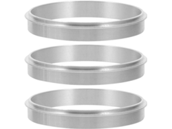Juego 3 Juntas Máquinas Sellado Leche Anillos Aluminio Plateado Accesorios Sellar Vasos Té