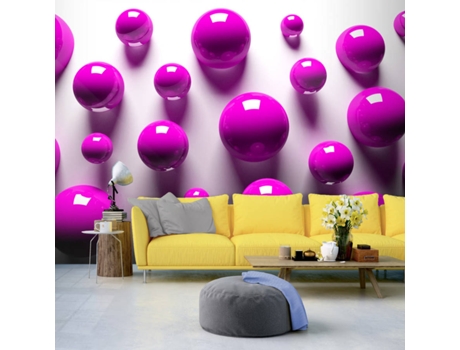Papel de Pared ARTGEIST Purple Balls (200x140 cm)