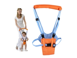 Cinturón para bebés para caminar, ajustable, con sistema anticaídas, color azul.