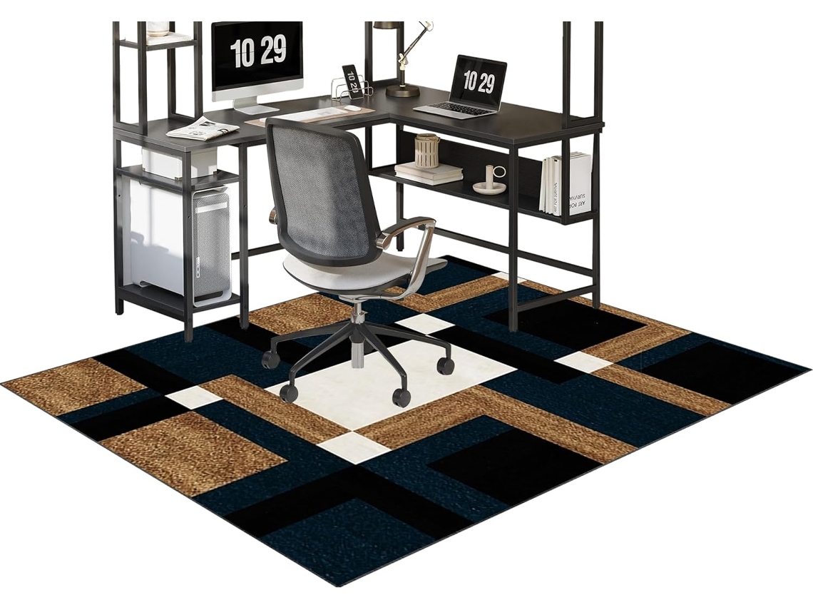 Alfombrilla Silla Oficina Duros, Protectora Antideslizante Xunzheng Juegos, Suelos Sillas, 80 X 100 Cm