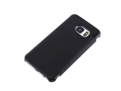 Cubierta Smart Flip (ventana Inteligente Transparente Con Espejo) Samsung S7/g9300/g9308 Negro