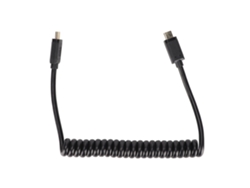 Cabo Usb C Para Usb C 10gbps 4k 60hz Carregamento Rápido 3a 1.2m Design De Mola Helical Durável