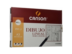 Canson Basik White A3 160 G250 Papel De Dibujo De Hoja