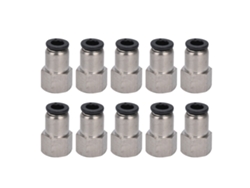 Conector Neumático Recto Hemmbra Rápido 1/4 Polegada Para Tubos De Ar Compressor Acessório
