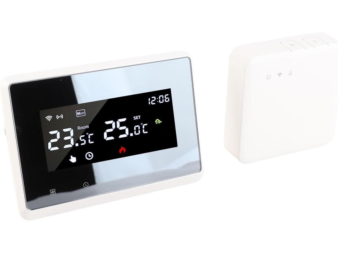 Termostato De Pared Con Control Remoto Y Wi-fi De 230 V