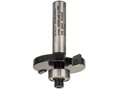 Fresa BOSCH de Ranuras - 8 mm - D1 32 mm - L 6 mm - G 51 mm