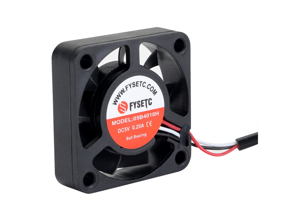 Ventilador De Refrigeración Para Impresora 3d Mk3s+ (negro, 40 X 40 X 10 Mm)