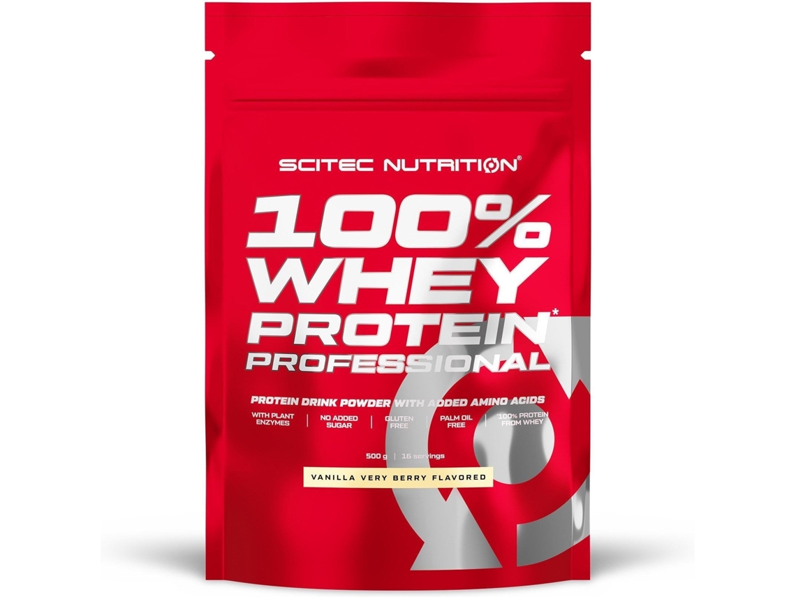 SCITEC NUTRITION 100 % Proteína profesional mejorada sin azúcar (500 g - Chocolate)