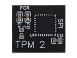 Módulo De Seguridad Tpm2.0 Con Interfaz Spi 12 Pin Tarjeta Remota De Cifrado Para Msi