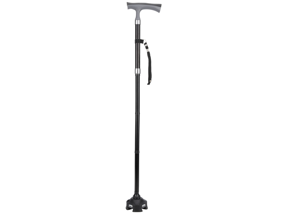 Barra LED plegable, de aluminio, antideslizante, para personas mayores