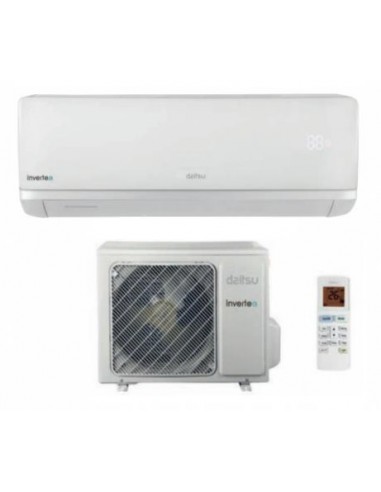 Aire Acondicionado Pared split inverter asd12kidc 2752 frigh 2924 kcalh wifi 1x1 daitsu 12 integrado 2.752 y 2.924 blanco bomba de calor frigorías 24 m² 2773 4 52db asd12kid asd12ki r32