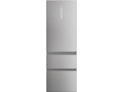 Frigorífico Combi HAIER HTW5618CNMG (No Frost - 185 cm - 360 - Inox)