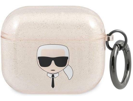 Funda Apple Airpods 3 KARL LAGERFELD (Dorado)
