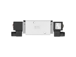 Válvula Solenoide 2 Posiciones 5 Vías Doble Bobina Pilotada Equipo Industrial G1/2 24v Cc