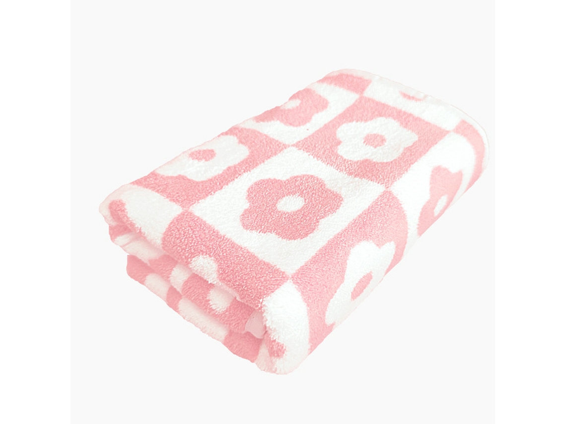 Toalla Kofihety Floral Absorbente Ideal Rosa (19x13x3cm)