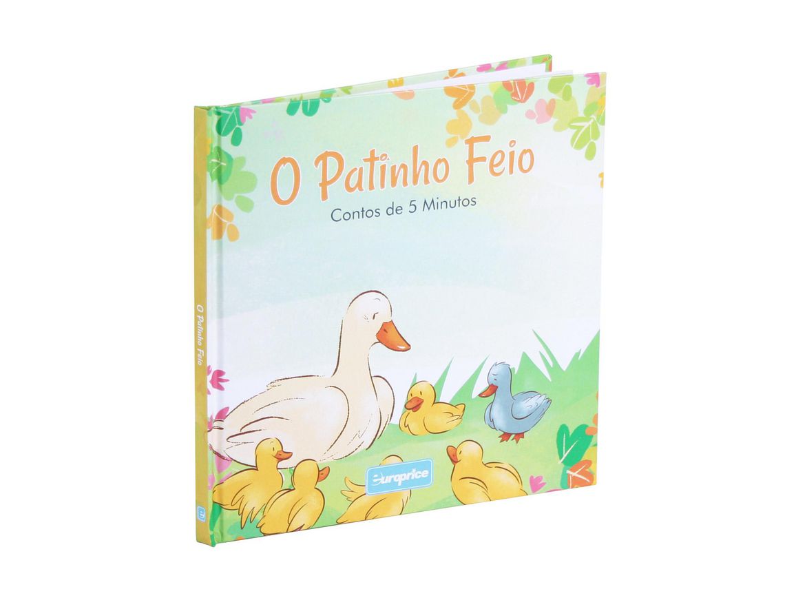 Libro Contos de 5 Minutos O Patinho Feio de Europrice (Portugués)