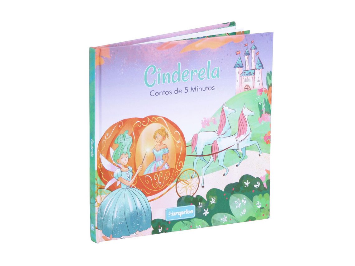 Libro Contos de 5 Minutos Cinderela de Europrice (Portugués)