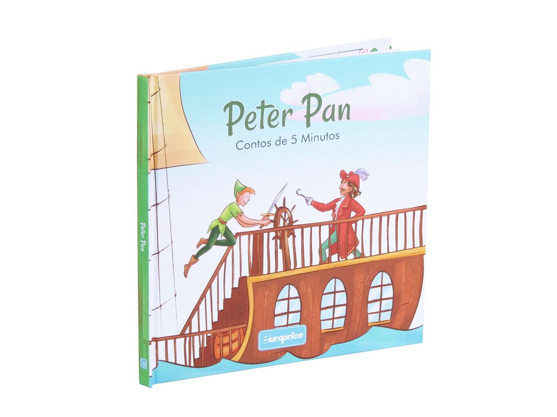 Libro Contos de 5 Minutos Peter Pan de Europrice (Portugués)