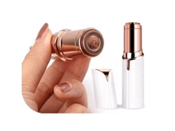 Depiladora/Recortadora para Cejas, Vello Facial, Nariz y Línea del Bikini Blanca