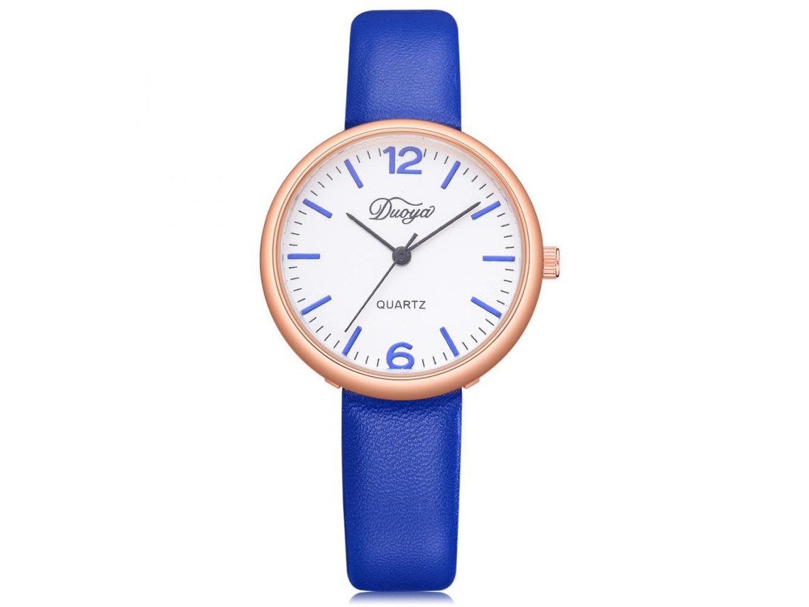 Reloj De Pulsera Analógico De Cuarzo Sencillo Y Elegante Para Mujer (plateado, Negro)