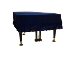 2026-9566-funda Protectora Contra El Polvo Para Piano De Cola Lsw De Material Suave Y Duradero Lavable A Mano O Máquina 230-240 Azul