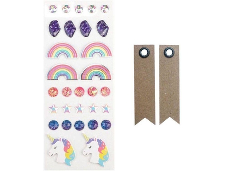 Pegatinas + Etiquetas GRAINE CRÉATIVE Arcoiris