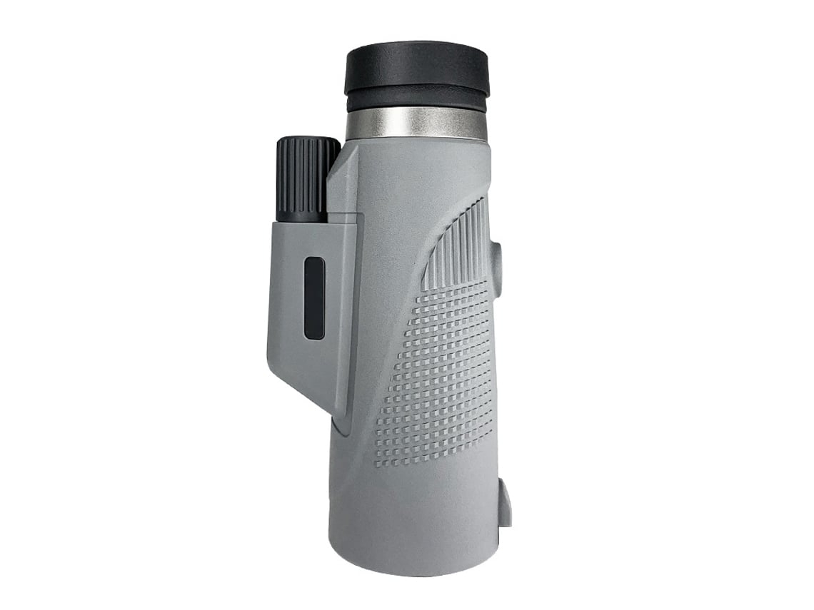 Telescopio 10×42 Campo De Visión Gran Angular Prisma Bak4 Lente Gran Objetivo De 42mm Gris Zruxe