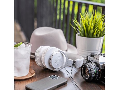 Auriculares Ath Inalámbrico Alámbrico Diadema AUDIO-TECHNICA Bluetooth Blanco