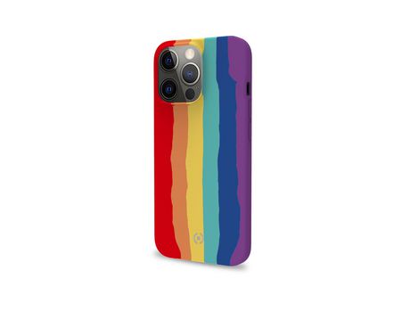 Funda para iPhone 13 Pro CELLY Silicona Multicolor