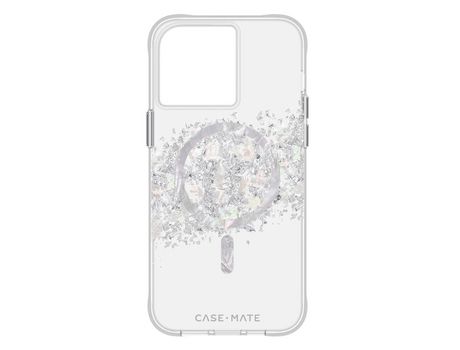 Funda para iPhone 15 Pro CASE MATE Silicona Blanco