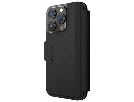 Funda Folio para iPhone 14/14 Pro CYGNETT Negro